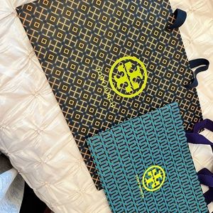 Tory Burch shopping bags